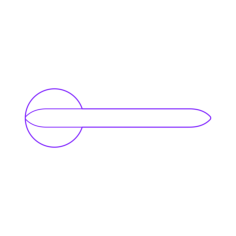 Buildings Door Handles Alexandra Door Handle Sketch Style Svg Vector, Free Vectors File